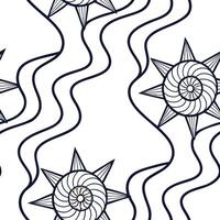 Introduce prismatic swirl lines highlight dynamic holographic reflectivity keep isolated white channels forge advanced tile series concept as Intertwine swirling prismatic lines wi Squre vector