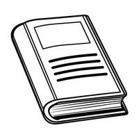 Isolated human rights book icon symbolizing education and justice for Human Rights Day concept as A of a human rights book isolated on a white background symbolizing the imp Squre vector