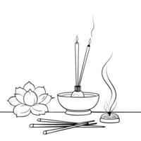 Labh Pancham kalash and swastika with isolated white background concept as An abstract design featuring a Labh Pancham kalash and a swastika symbol both isolated on a white Squre vector