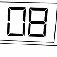 Macro of glowing percentage symbol for Cyber Monday discount concept as A close up macro shot of a glowing percentage symbol on a digital display representing Cyber Monday discount Squre vector
