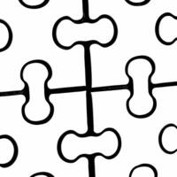 Macro of glowing puzzle pieces fitting together symbolizing unity and diversity concept as A macro close up of glowing digital puzzle pieces fitting together symbolizing unity dive Squre vector