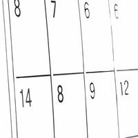 Macro shot of glowing calendar countdown to Cyber Monday sale concept as A close up macro shot of a glowing calendar countdown to Cyber Monday deals on a futuristic screen The ima Squre vector