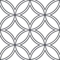 Modern seamless pattern of digital lines forming radiating network arrays in tiled format with isolated whitebalance for sleek contemporary design concept as Radiating network arra Squre vector