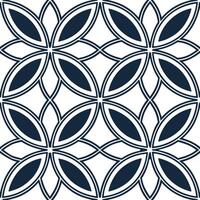 Outline interconnected cultural motifs refined geometry moderate color highlights precise white borders infinite tiling ease concept as Motifs connect across edges Refined geomet Squre vector