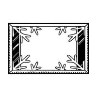 Plain frosty windowpane with ice patterns and copy space concept as A frosty windowpane with intricate ice patterns provides a plain background with clear copy space The detailed Squre vector