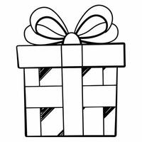 Plain White Gift Box Background concept as A plain white background featuring a beautifully wrapped gift box symbolizing the joy of giving for New Year 2026 The camera focuses on Squre vector