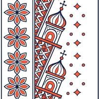 Produce seamless ethnic tile patterns with repeated traditional symbols and regional motifs perfect for digital branding and visual storytelling concept as Incorporate traditional Squre Set 2 vector
