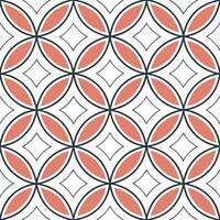 Shape interlocking floral grids with crisp edges subtle color accents and mosaic tradition Ideal for marketing brand consistency or packaging design concept as Use delicate lines Squre vector