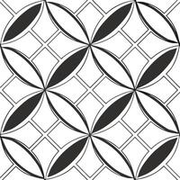 Sleek seamless pattern of techno geometrics arranged in a precise tiled grid with crisp angular contours and isolated whitebalance illumination concept as Crisp digital tile design Squre vector