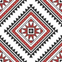 Tribal patterns seamless design with diamond shapes and contrasting colors for a bold striking cultural aesthetic concept as Tribal diamond patterns with contrasting colors for a b Squre vector