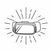 Virtual reality headset with Bhai Dooj hologram concept as A VR headset with glowing Bhai Dooj holographic symbols floating nearby The bright glow contrasts with the white backgro Squre Set 2 vector