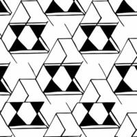 Watercolor Star of David tiles with recycled paper texture seamless pattern concept as A seamless pattern of watercolor tiles featuring the Star of David made from recycled paper t Squre vector