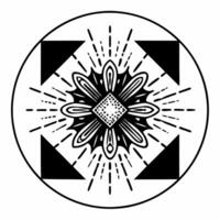 Watercolor Zero Waste Festival Tiles concept as A seamless watercolor tile design that combines festive elements like sparklers and Rangoli with zero waste symbols such as bamboo u Squre vector