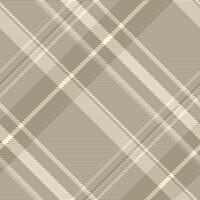 Elegant neutraltoned plaid pattern. Subtle diagonal lines create a sophisticated texture perfect for textile design, website backgrounds, or branding. vector