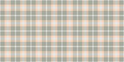Subtle peach and gray plaid pattern. Perfect for textile design, website backgrounds, or crafting projects. This soft, neutral texture evokes feelings of calm and sophistication. vector