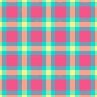 Vibrant pastel plaid pattern. Perfect for textiles, backgrounds, website design, and more. This cheerful, playful design evokes feelings of joy and summer. vector