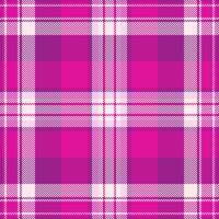 Vibrant pink and purple plaid pattern, perfect for textile design, fashion, or web backgrounds. This seamless texture offers a bold, modern aesthetic, ideal for creating eyecatching visuals. vector