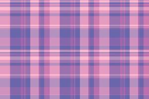 Subtle pastel plaid pattern in pink and purple hues. Perfect for textile design, fashion, backgrounds, or website design. Evokes a sense of calm and femininity. vector