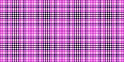 Vibrant pink and purple plaid pattern. Perfect for textile design, fashion, website backgrounds, and scrapbooking. This cheerful, geometric texture evokes feelings of joy and playfulness. vector