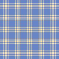 Classic pastel blue and cream plaid pattern. Perfect for textile design, apparel, packaging, or website backgrounds. Evokes feelings of comfort, nostalgia, and simple elegance. vector