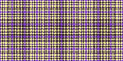 Vibrant pastel purple and yellow plaid pattern. Perfect for textile design, website backgrounds, or scrapbooking projects. vector