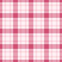 Elegant pink and white plaid pattern. Perfect for textile designs, website backgrounds, or scrapbooking projects. Soft, subtle colors create a romantic and versatile aesthetic. vector