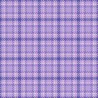 Quilted check tartan pattern, design fabric texture textile. Naked plaid background seamless in light and indigo colors. vector