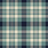 Winter background textile texture, dining room check seamless pattern. Gingham tartan fabric plaid in pastel and light colors. vector