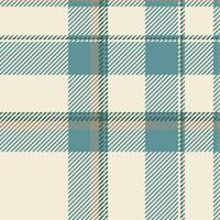Cowboy seamless check, idea texture plaid fabric. Strong pattern tartan textile background in light and cyan colors. vector