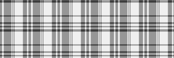 Stylish grayscale plaid pattern. Perfect for textile design, web backgrounds, or packaging. Clean, modern, and versatile, this timeless check design evokes feelings of sophistication and order. vector