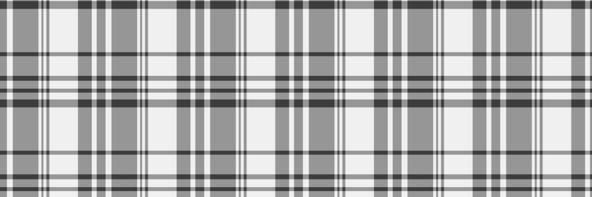 Stylish grayscale plaid pattern. Perfect for textile design, web backgrounds, or packaging. Clean, modern, and versatile, this timeless check design evokes feelings of sophistication and order.