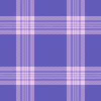 Elegant purple and lilac plaid pattern. Perfect for textile design, fashion, websites, or stationery. A sophisticated and versatile texture for various applications. Seamless repeat. vector