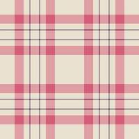 Romantic pattern texture tartan, top background seamless . Checkered plaid textile fabric check in light and pastel colors. vector