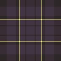Graceful background texture pattern, styled textile seamless tartan. Softness plaid fabric check in dark and yellow colors. vector