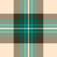 Deluxe texture pattern fabric, valentine textile plaid check. Good background seamless tartan in pastel and teal colors. vector