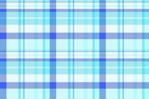 Diagonal tartan textile , paint seamless texture background. Pop fabric check pattern plaid in azure and light colors. vector