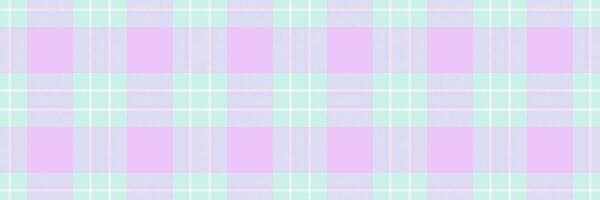 Proud tartan textile pattern, deluxe check background. Fiber seamless fabric plaid texture in light and white colors. vector