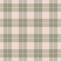 Elegant neutral plaid pattern in soft blush pink and sage green. Perfect for textiles, backgrounds, website design, and crafting projects. vector
