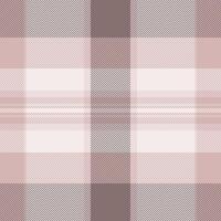 Elegant blush pink and taupe plaid pattern. Perfect for textile design, fashion, branding, or website backgrounds. This soft, subtle texture evokes feelings of warmth and sophistication. vector