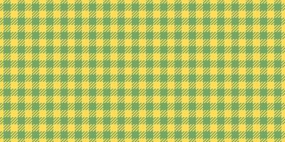 Content tartan pattern plaid, composition seamless fabric texture. 1940s background check textile in mustard and green colors. vector