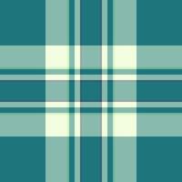 Advertisement plaid tartan, tile fabric textile background. Event check texture seamless pattern in cyan and pastel colors. vector