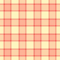 Merry christmas pattern check tartan, bold seamless plaid texture. Holiday fabric background textile in red and orange colors. vector