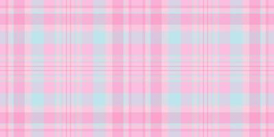 Sweet pastel pink and blue plaid pattern. Perfect for backgrounds, textiles, scrapbooking, and feminine designs. A gentle, romantic texture ideal for creating a soft and inviting aesthetic. vector