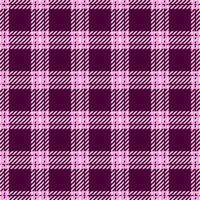 Elegant pink and purple plaid pattern. Perfect for textile design, fashion, or website backgrounds. This vibrant, seamless texture evokes feelings of warmth and style. vector
