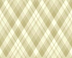 Elegant beige and cream diagonal plaid pattern. Perfect for textile design, website backgrounds, or any project needing a sophisticated and subtle texture. vector
