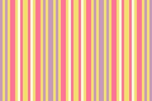 Srofessional vertical seamless background, editable lines fabric . Put out textile texture stripe pattern in yellow and red colors. vector