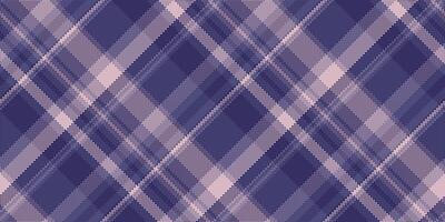 Elegant diagonal plaid pattern in muted purple and pink hues. Perfect for textile design, apparel, websites, or any project needing a sophisticated, textured background. vector