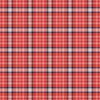 Shop fabric textile check, selection texture tartan pattern. Continuity plaid background seamless in red and dark colors. vector