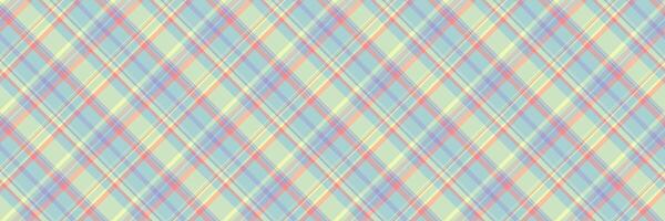 Feminine check pattern plaid, paint background tartan texture. Diwali fabric seamless textile in light and orange colors. vector