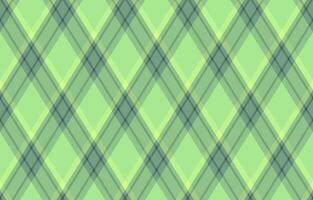 Elegant diagonal plaid pattern in soft green and teal hues. Perfect for website backgrounds, textile designs, or wrapping paper. Seamless repeat ensures versatile use. Clean, modern aesthetic. vector